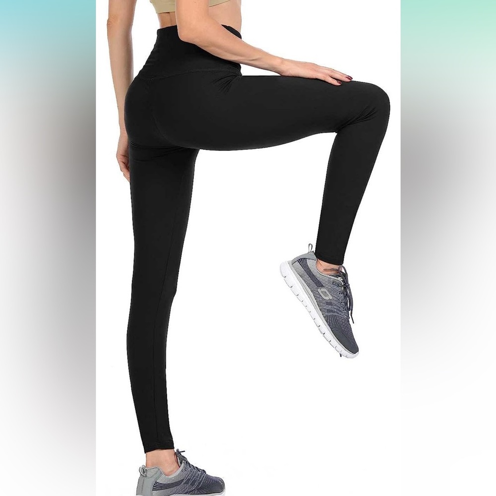 Pocket black leggings